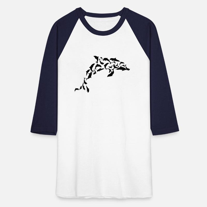 Dolphin Swarm Dolphin Shape Ocean Sea Marine