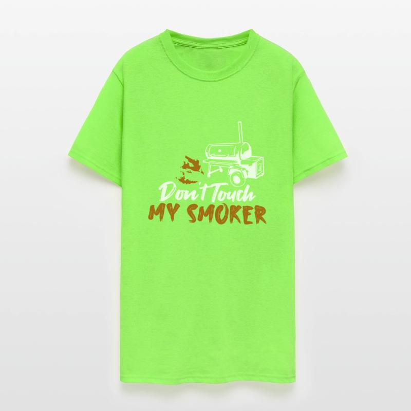 Don't Touch My Smoker Grilling BBQ Smoker