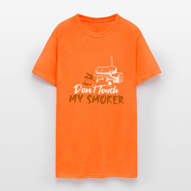 Don't Touch My Smoker Grilling BBQ Smoker