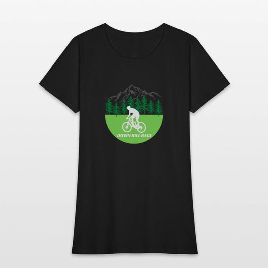 Down Hill Race Mountain Bike Lover Premium T shirt