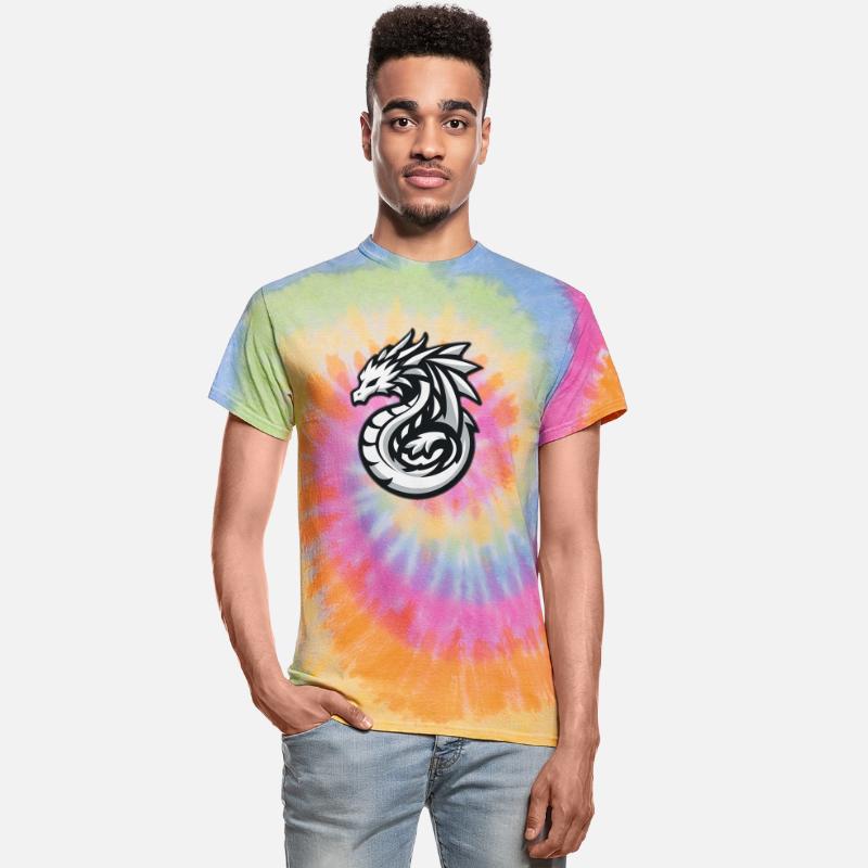 Dragon Logo in black & white