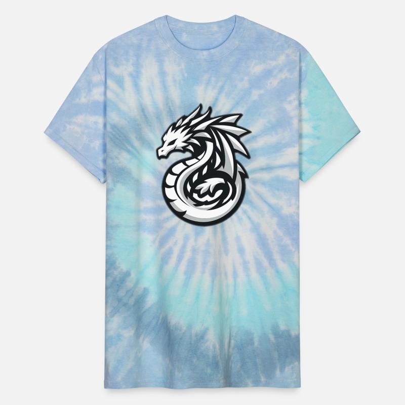 Dragon Logo in black & white