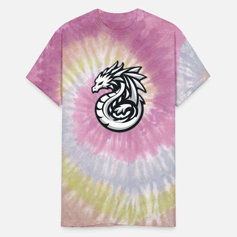 Dragon Logo in black & white