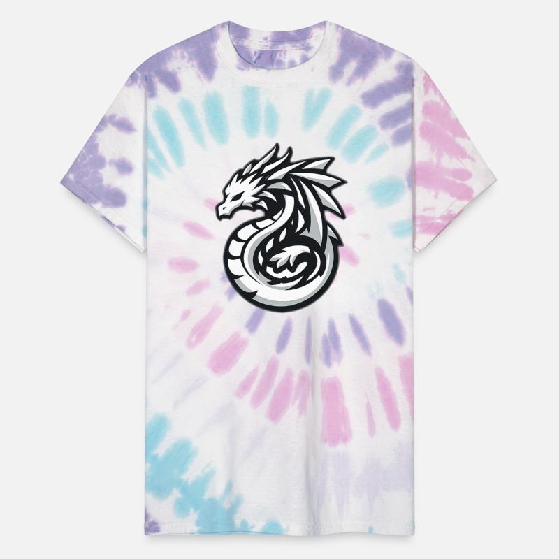 Dragon Logo in black & white