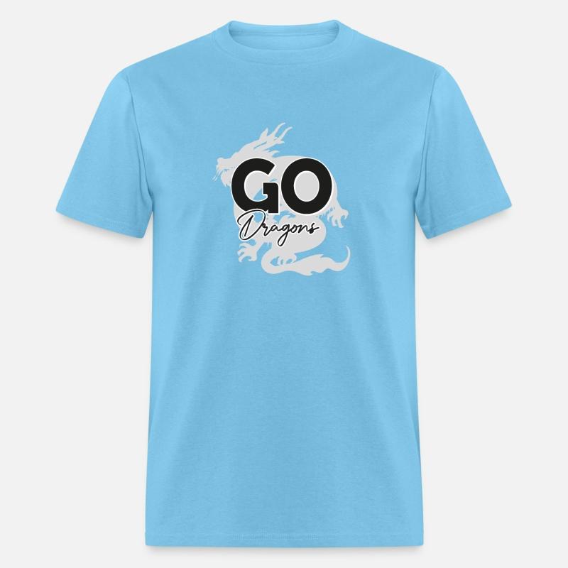 Dragons Team Mascot School Spirit Game Night Drago