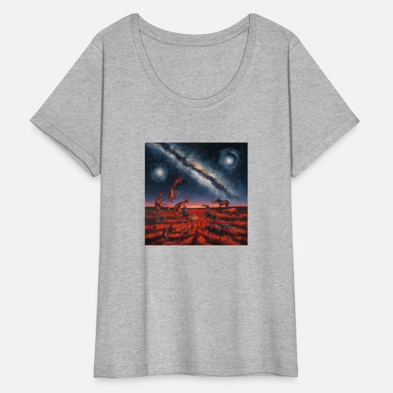 Dreamtime Story Unfolding Under The Vast Milky Way