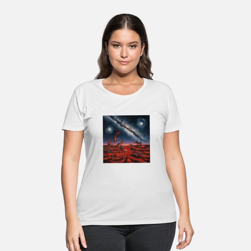 Dreamtime Story Unfolding Under The Vast Milky Way