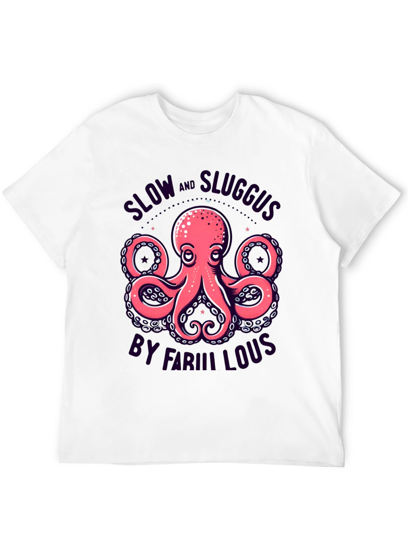 Slow & Sluggus Octopus Graphic T-Shirt