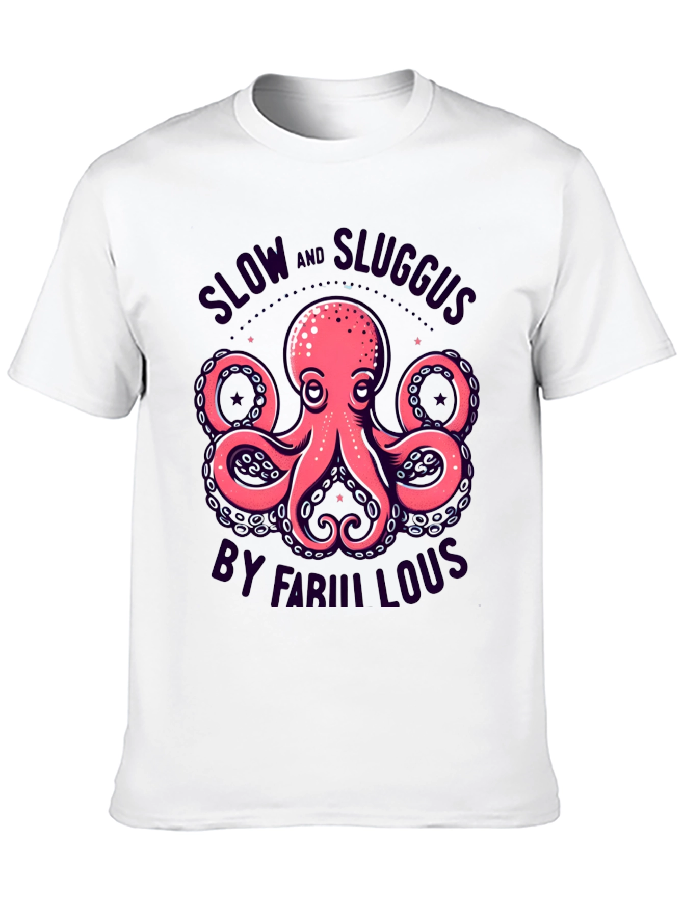 Slow & Sluggus Octopus Graphic T-Shirt