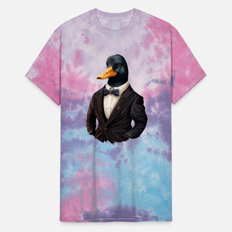 Duck with bow tie