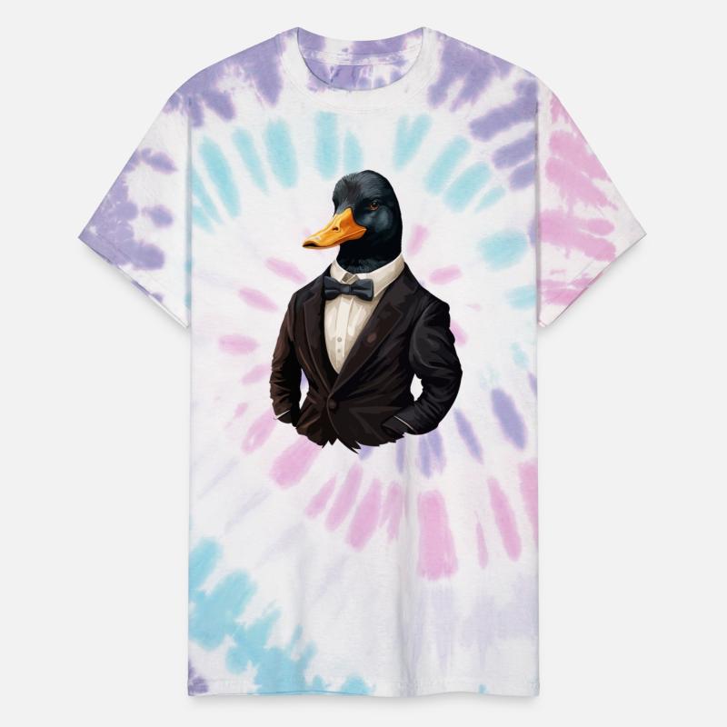 Duck with bow tie