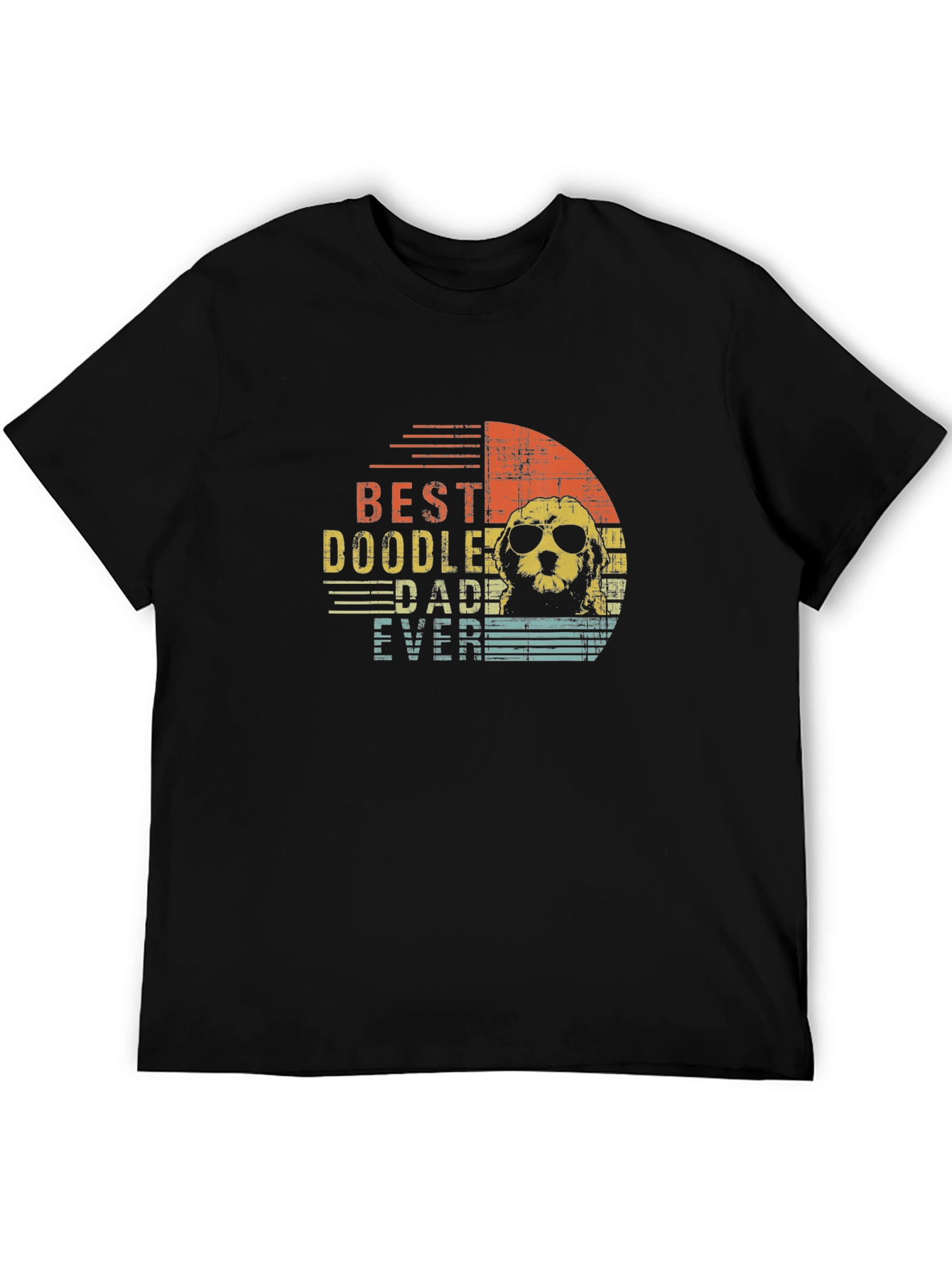 Best Doodle Dad Ever T-Shirt - Novelty Graphic Tee