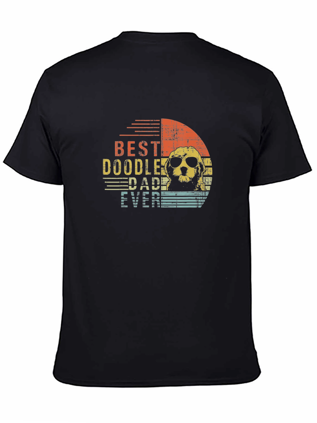Best Doodle Dad Ever T-Shirt - Novelty Graphic Tee