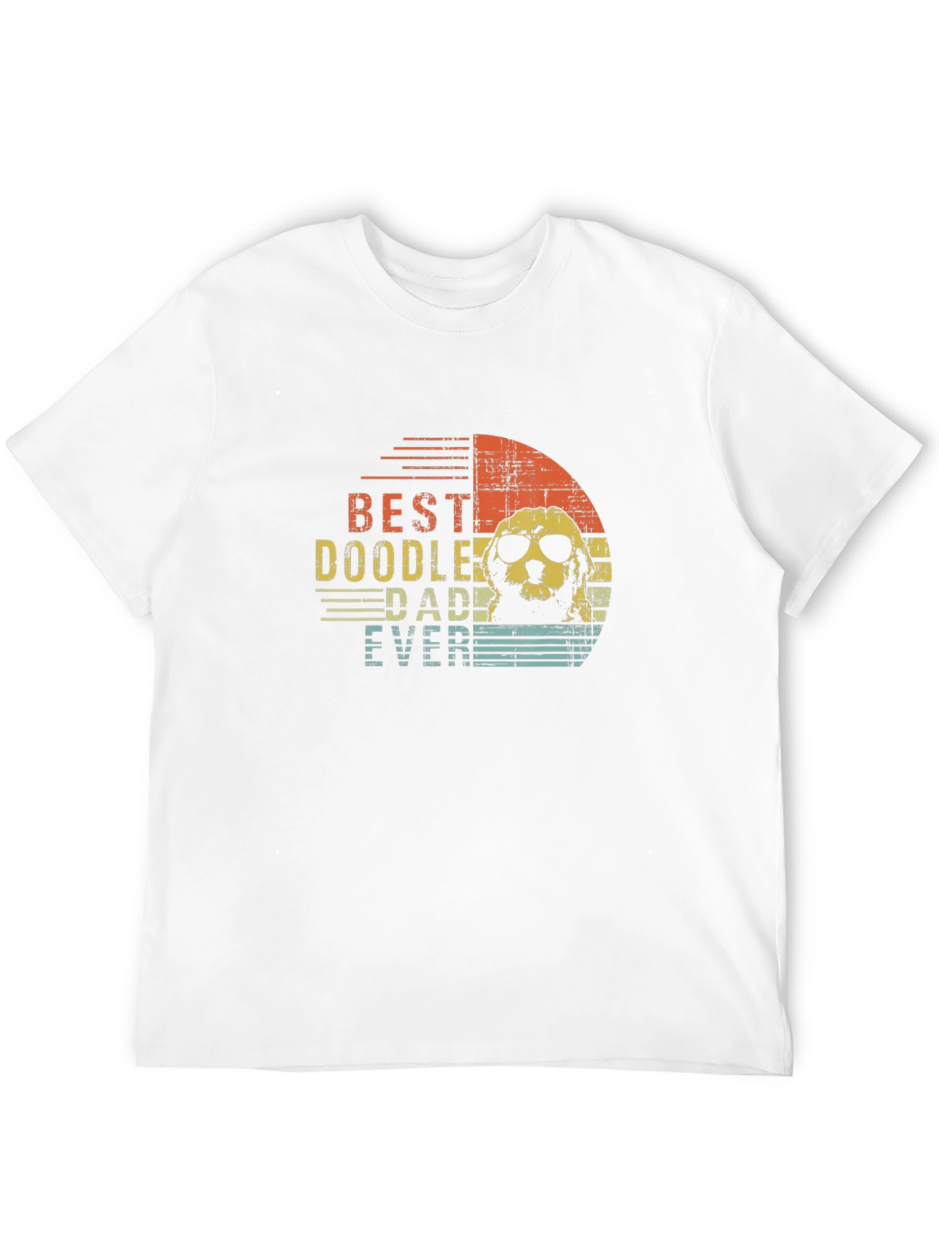 Best Doodle Dad Ever T-Shirt - Novelty Graphic Tee