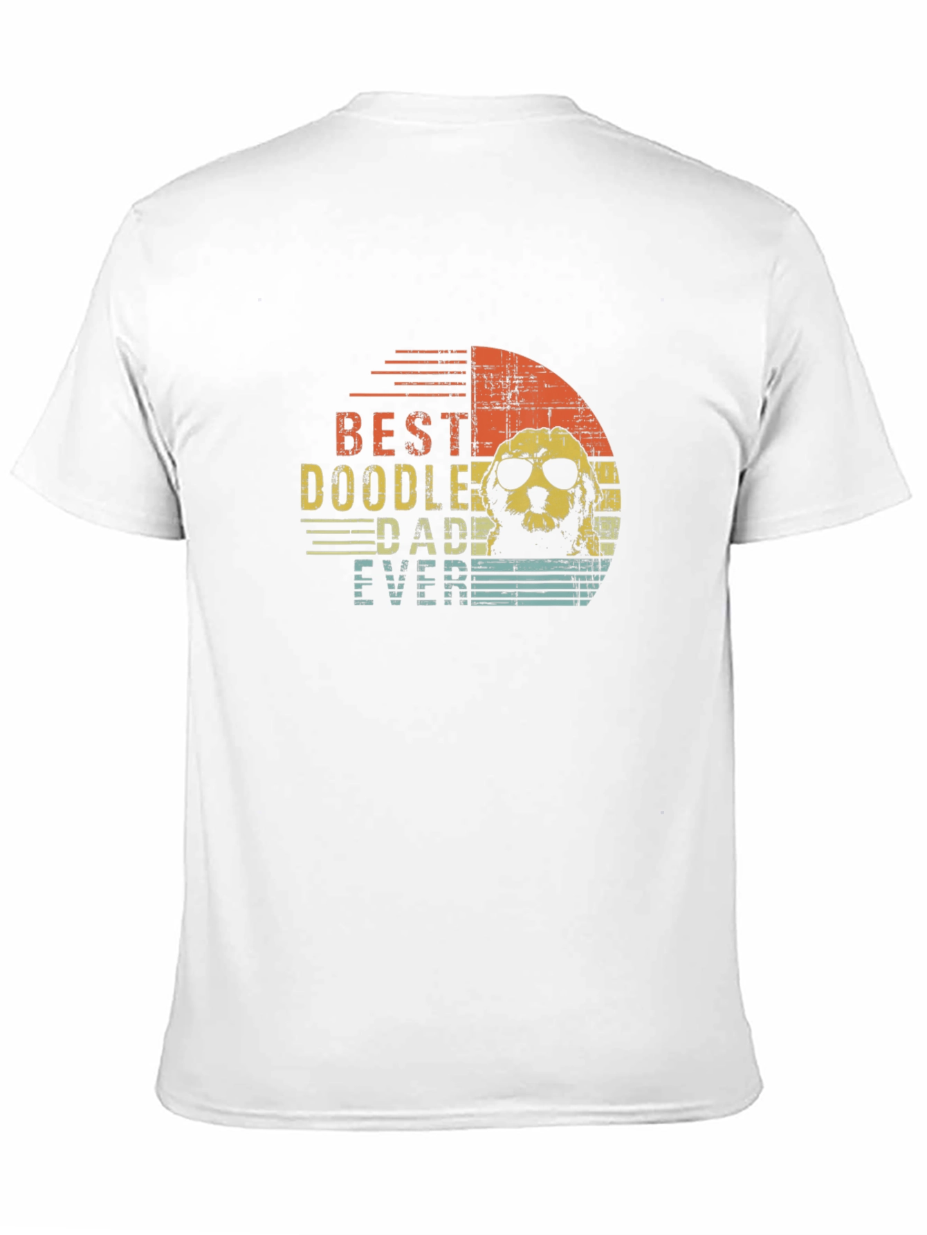 Best Doodle Dad Ever T-Shirt - Novelty Graphic Tee