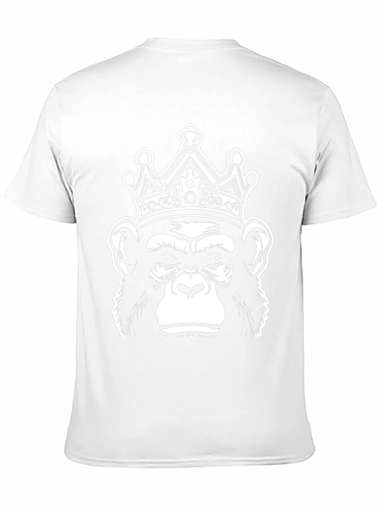 Monkey King Graphic Tee - Black Cotton T-Shirt