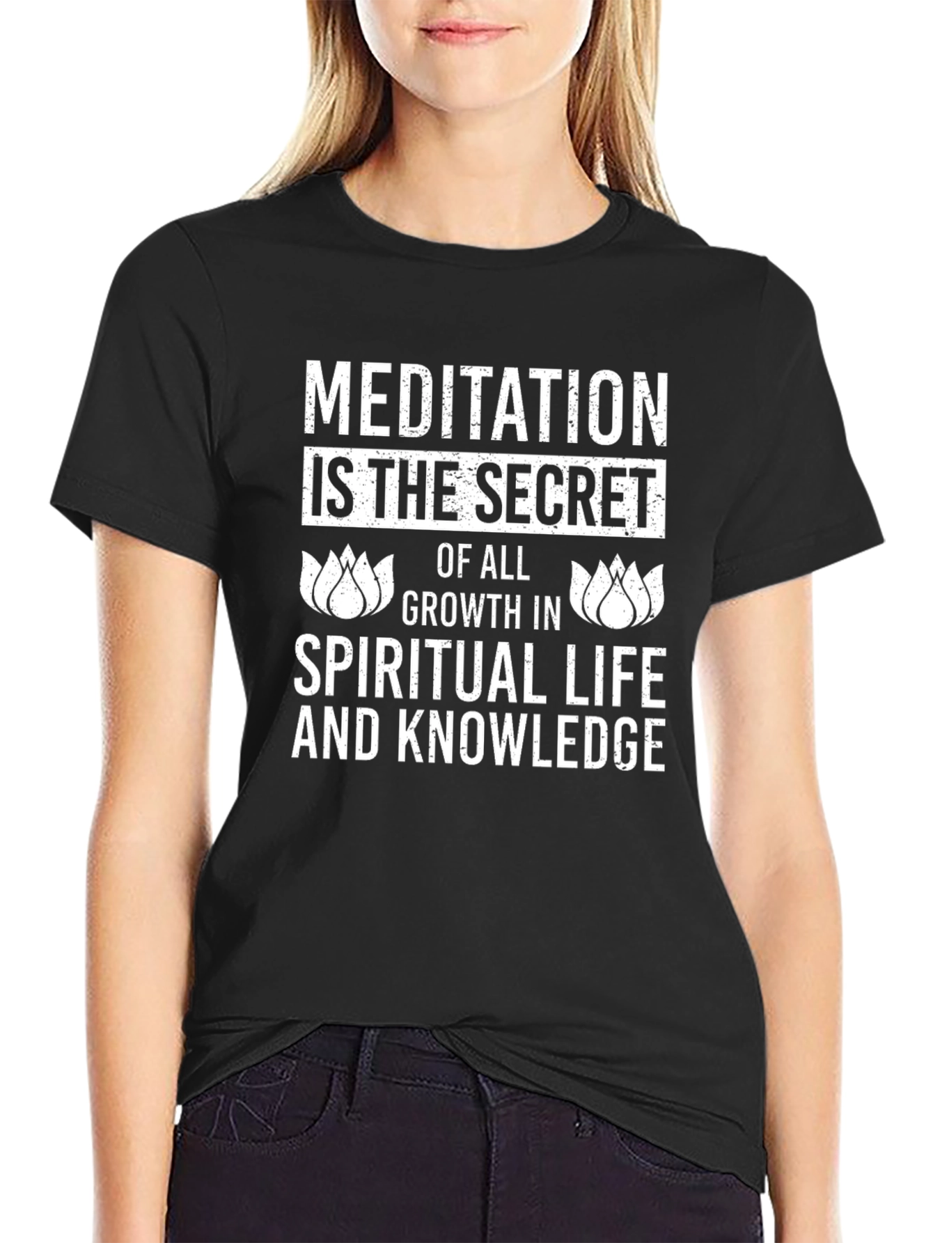 Meditation Secret T-Shirt Spiritual Life Knowledge
