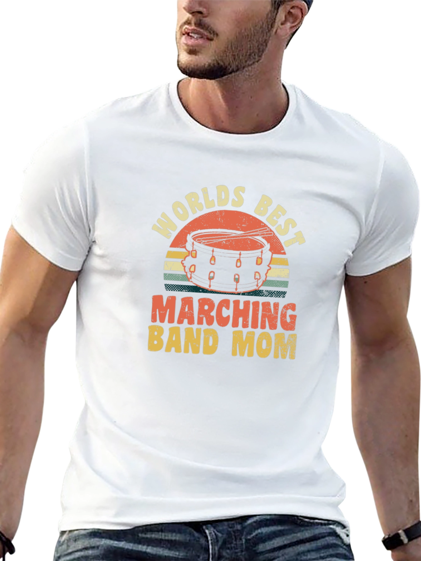 Worlds Best Marching Band Mom T-Shirt