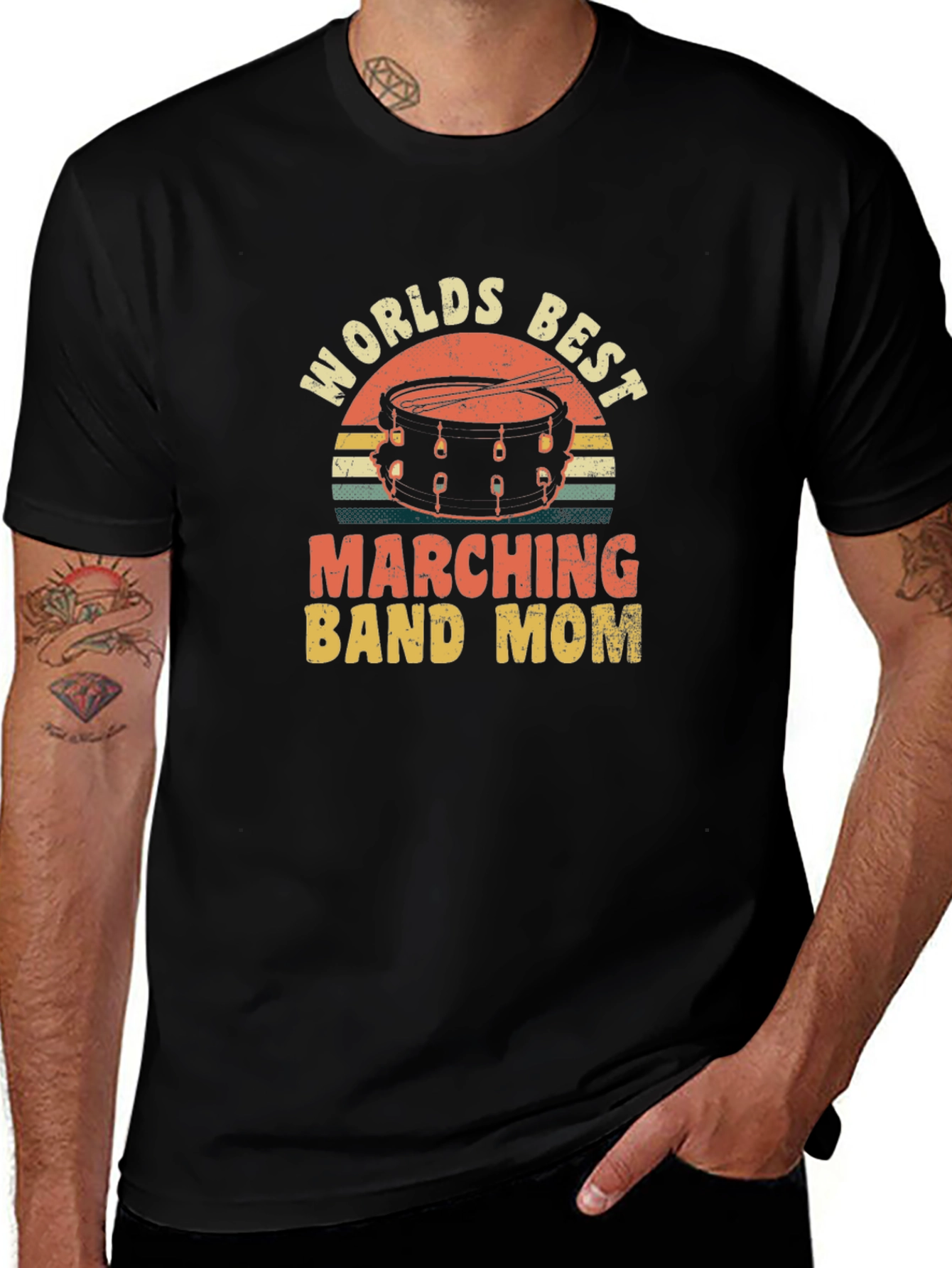 Worlds Best Marching Band Mom T-Shirt
