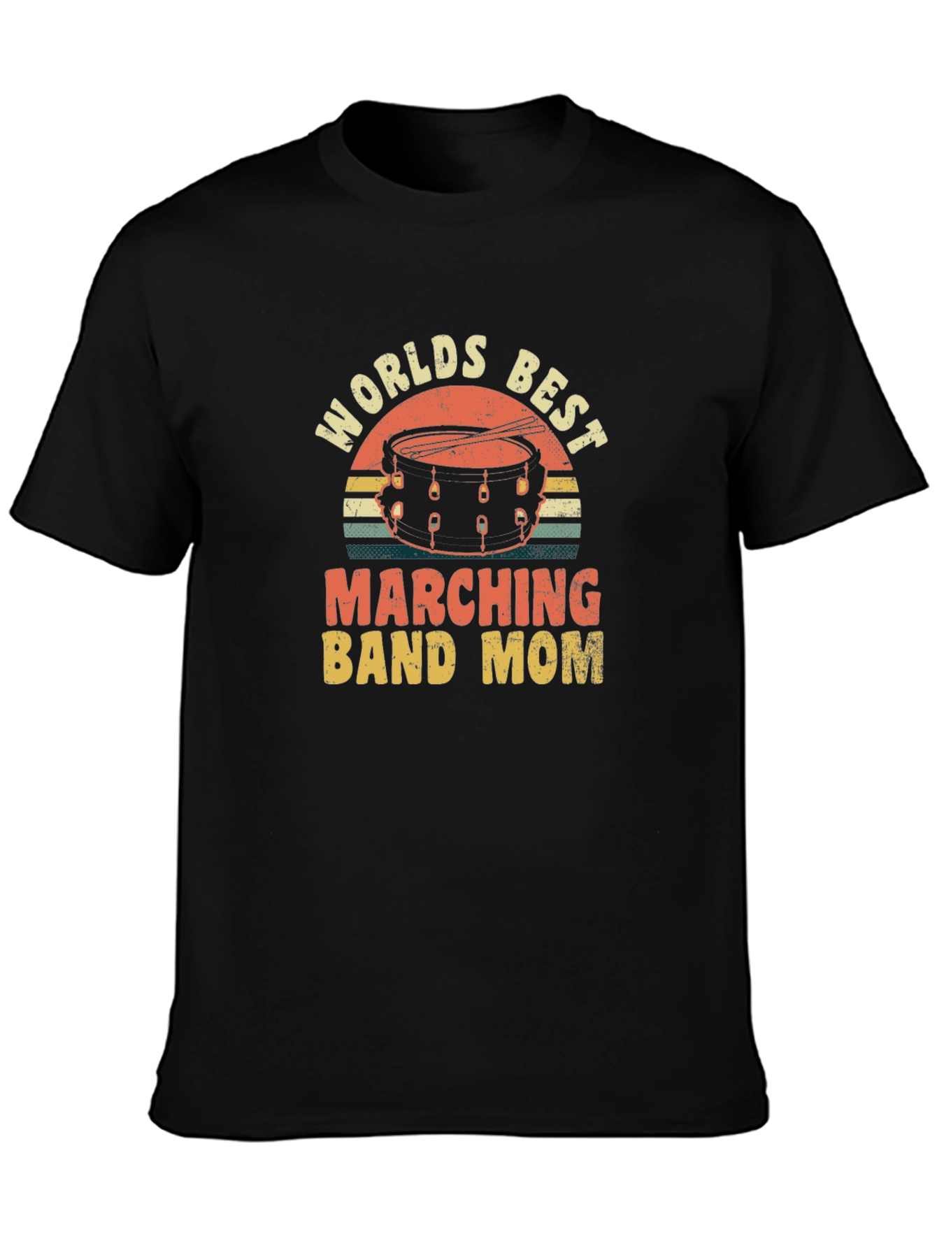 Worlds Best Marching Band Mom T-Shirt