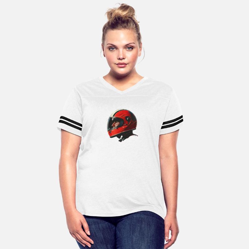 Dynamic Red Motorcycle Helmet Vector on Black Back