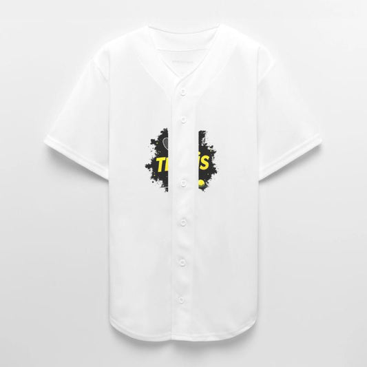 Dynamic Tennis Silhouette with Bold Text