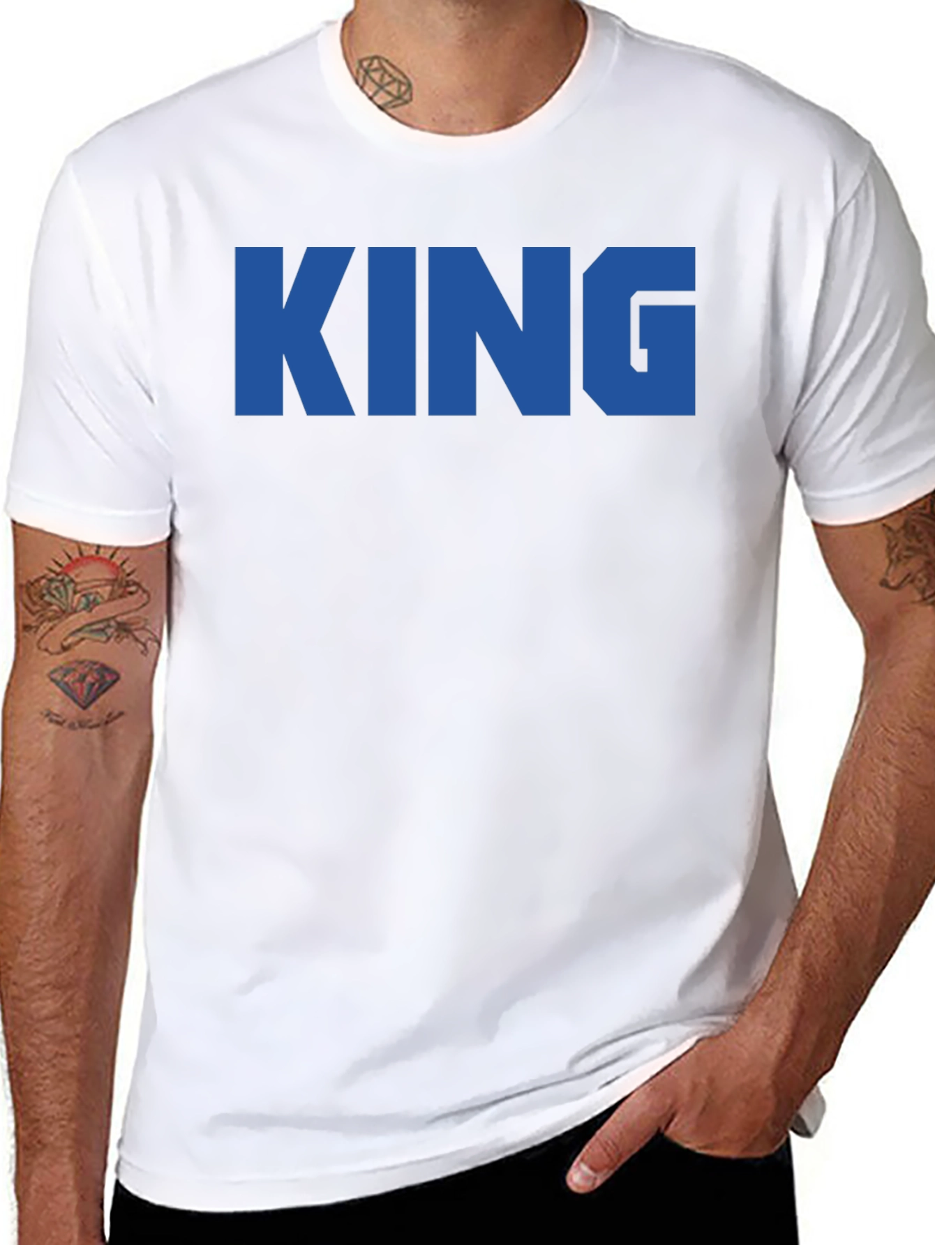 King Graphic Tee - Mens Short Sleeve T-Shirt