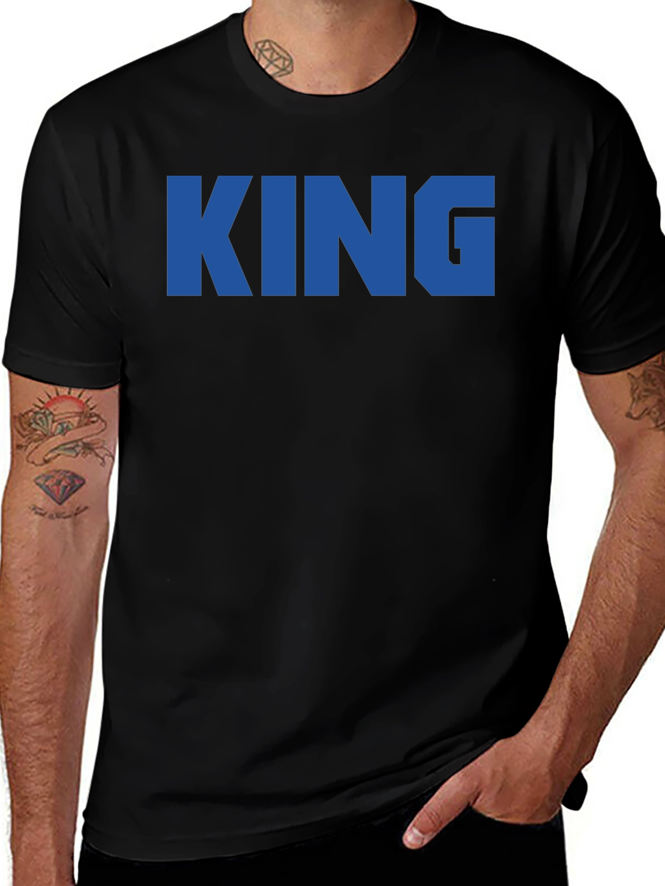 King Graphic Tee - Mens Short Sleeve T-Shirt