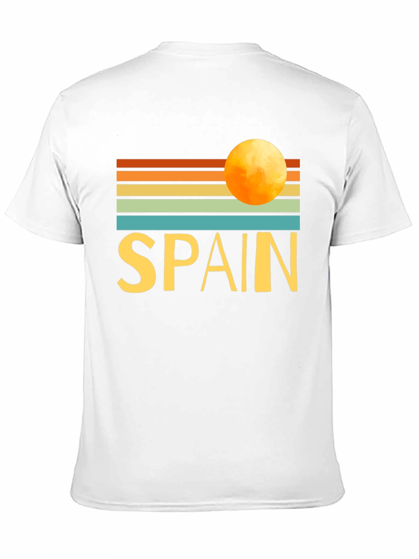 Spain Retro Sunset T-Shirt