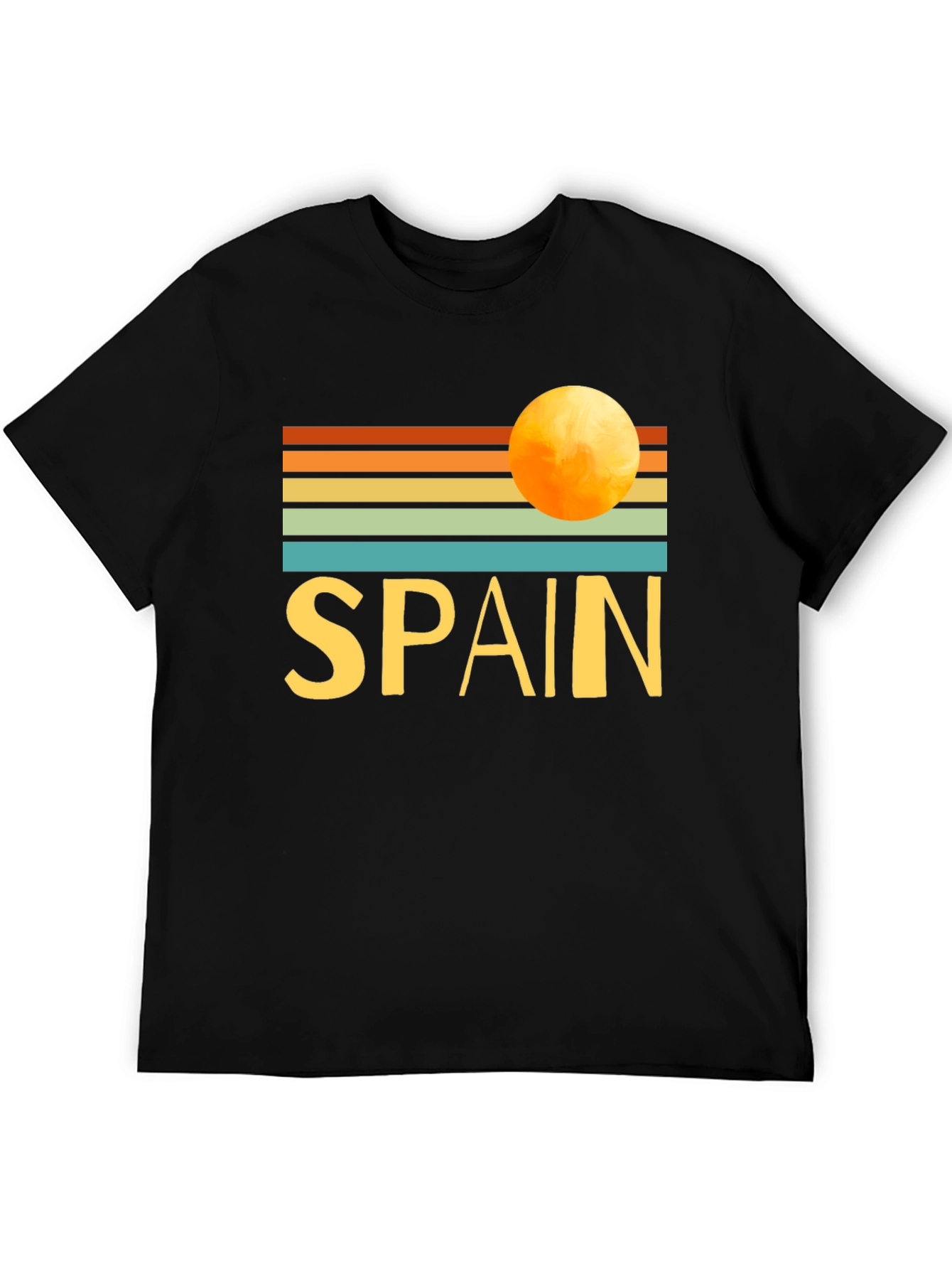 Spain Retro Sunset T-Shirt