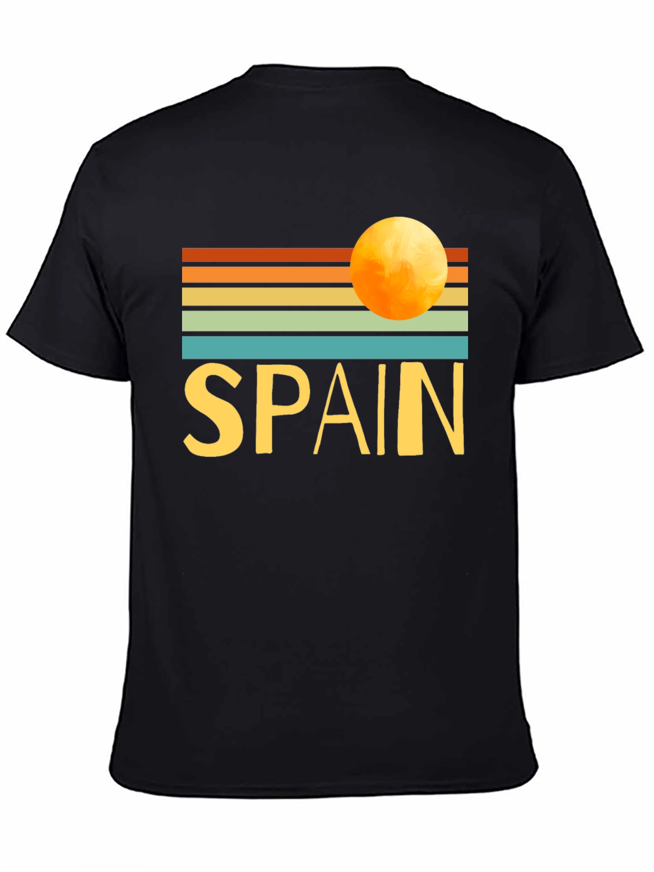 Spain Retro Sunset T-Shirt