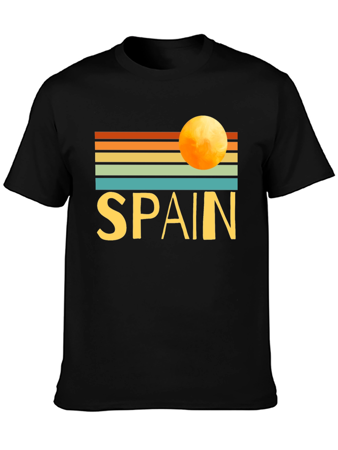 Spain Retro Sunset T-Shirt