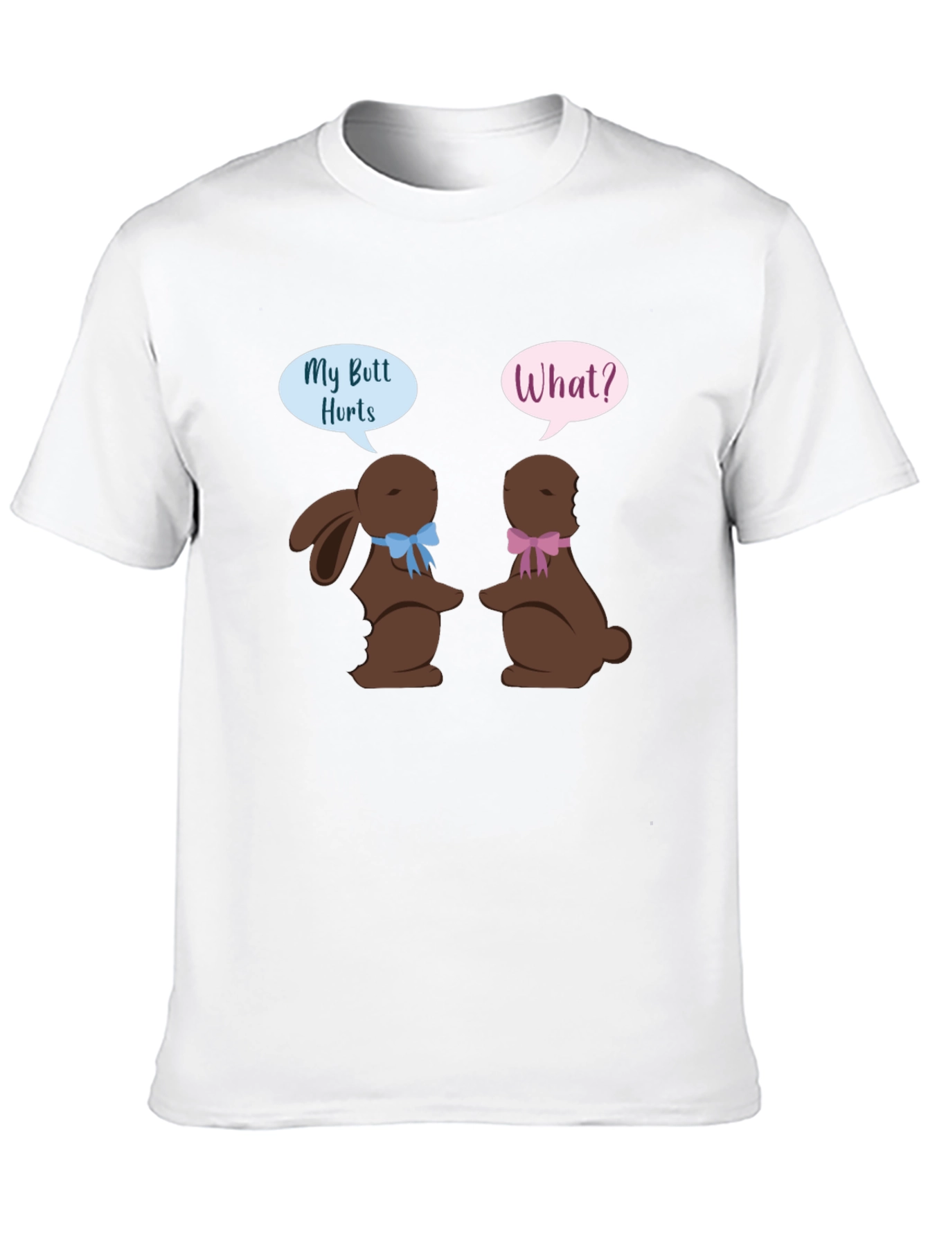 Funny Easter Bunny Butt Hurts T-Shirt