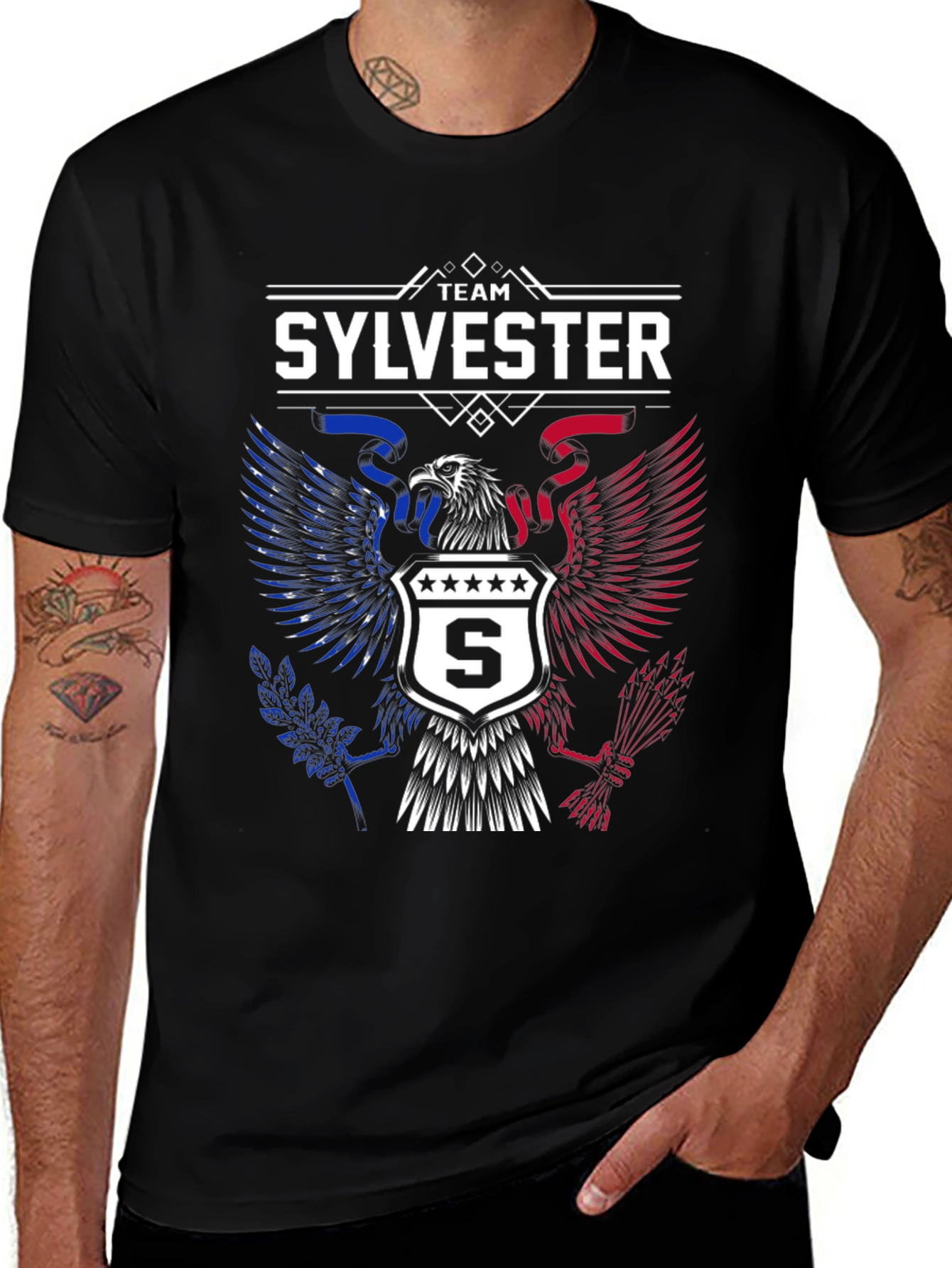 Team Sylvester Eagle Graphic T-Shirt