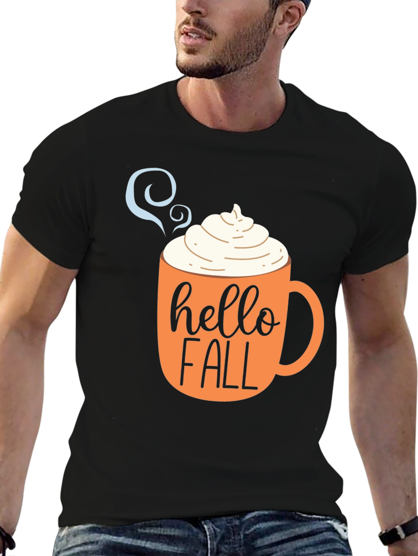 Hello Fall Coffee Mug T-Shirt