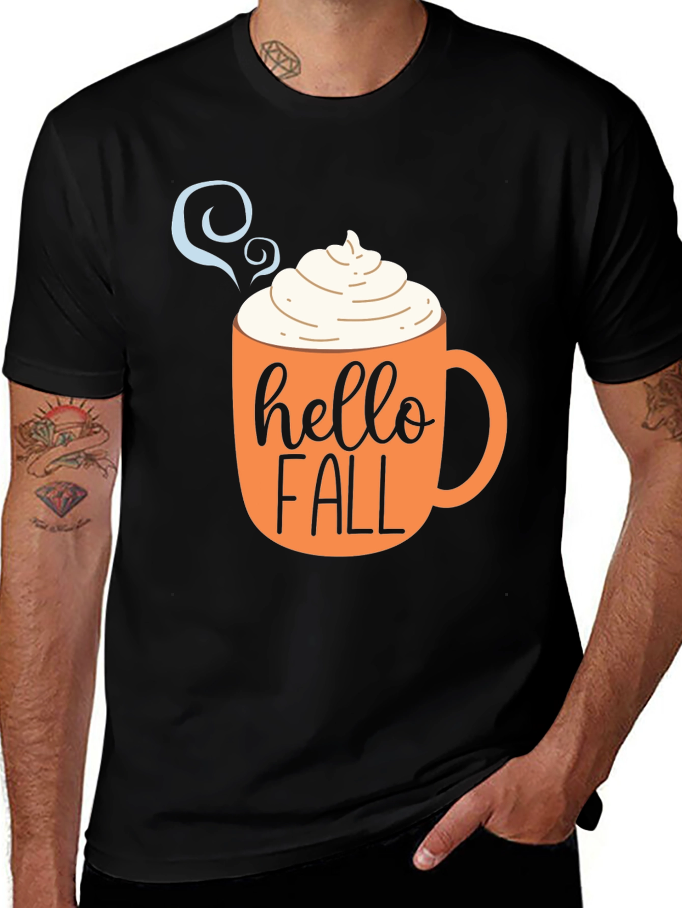 Hello Fall Coffee Mug T-Shirt