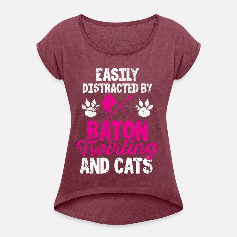 Easily Distracted By Baton Twirling and Cats Baton