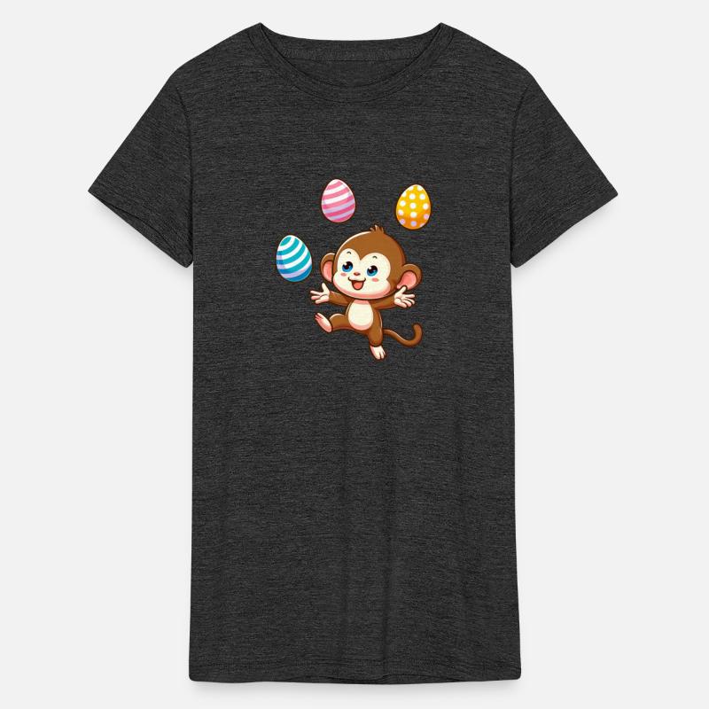 Easter Monkey Easter Egg Juggler Artist Design