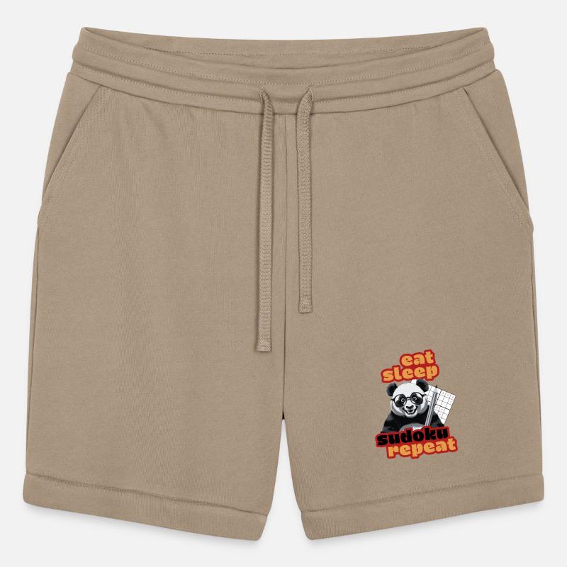 Eat Sleep Sudoku Repeat – Cute Puzzle Solver Panda