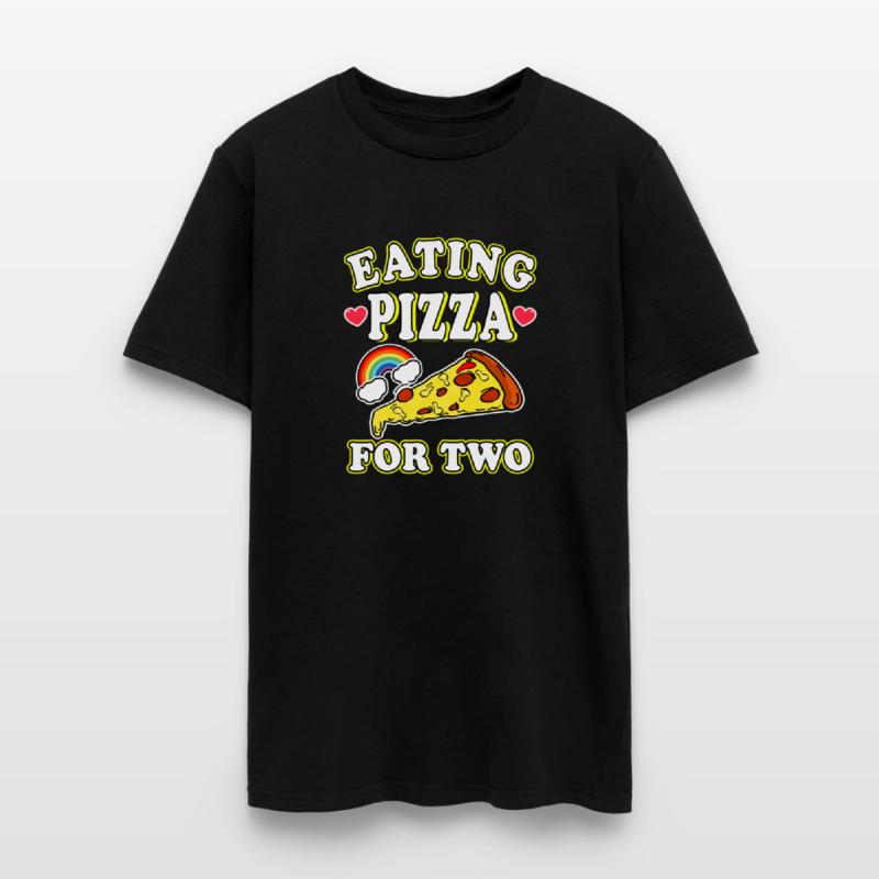 Eating Pizza For Two