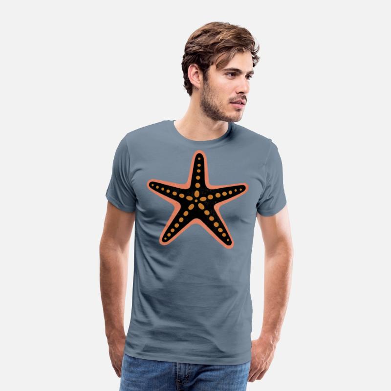 Echinoderm Starfish Dark Vintage Starfish