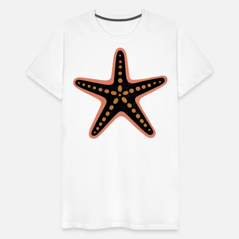 Echinoderm Starfish Dark Vintage Starfish