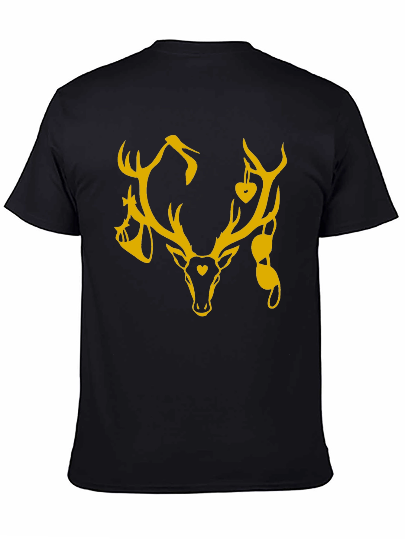 Deer & Lingerie Graphic Tee - Novelty Shirt