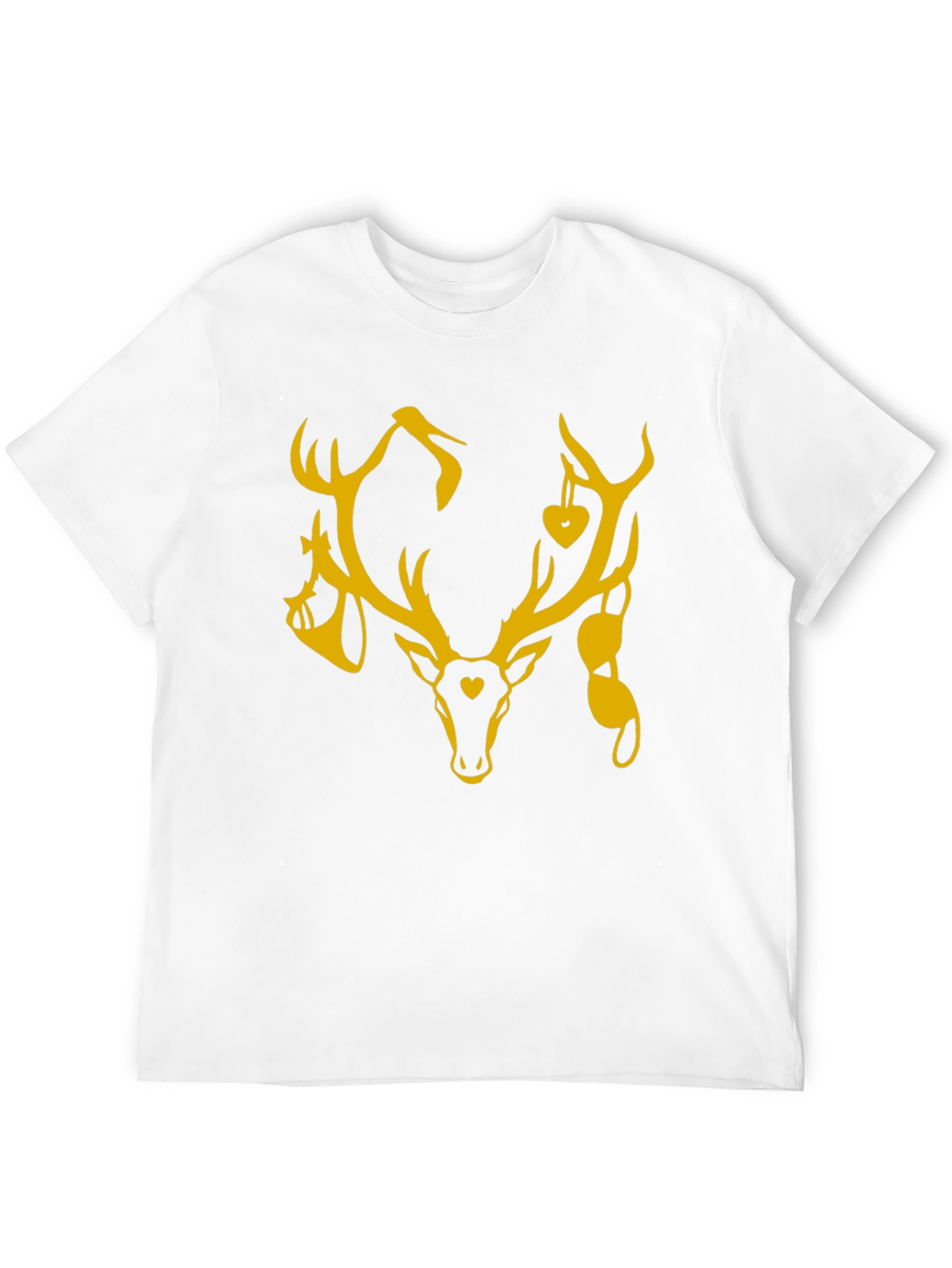 Deer & Lingerie Graphic Tee - Novelty Shirt