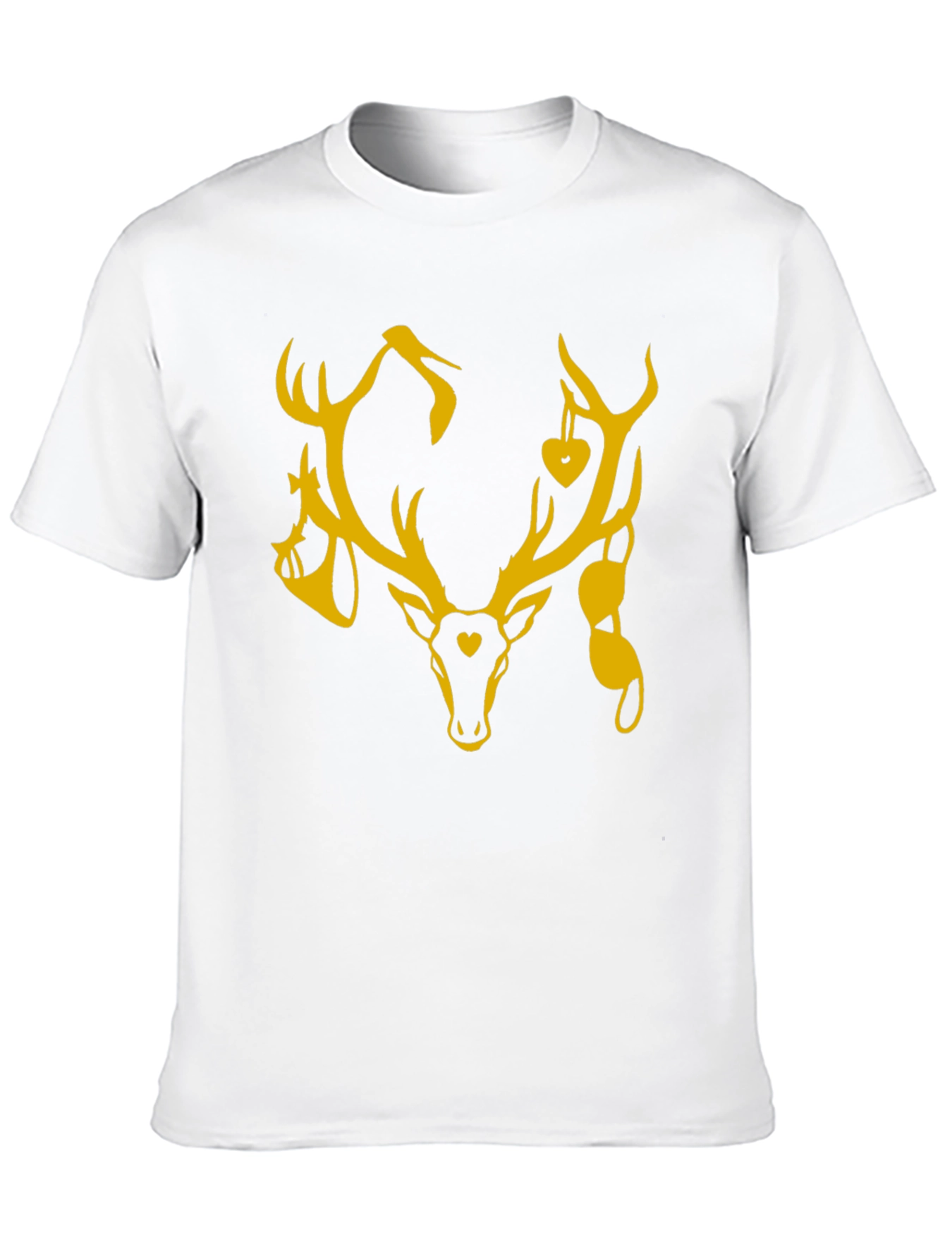 Deer & Lingerie Graphic Tee - Novelty Shirt