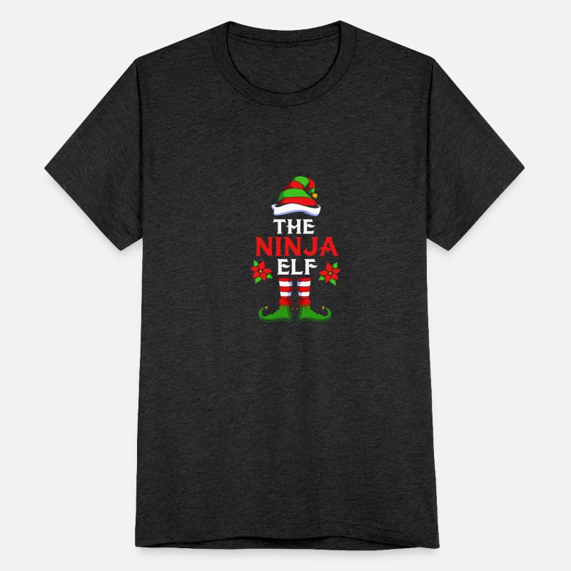 Elf Family Matching Christmas Party Office Ninja