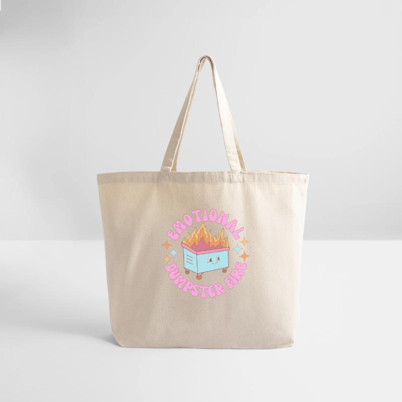 Emotional Person Damage Dumpster Fire