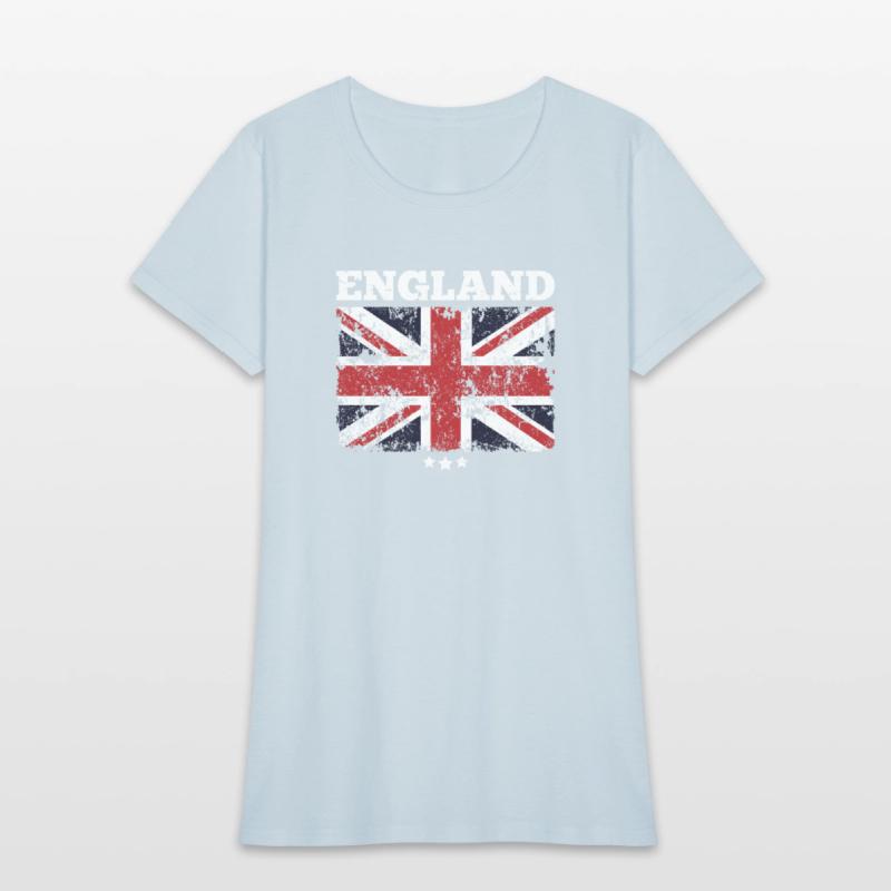 England Flag And Three Stars Union Jack British Fl