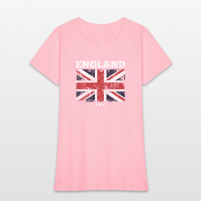 England Flag And Three Stars Union Jack British Fl