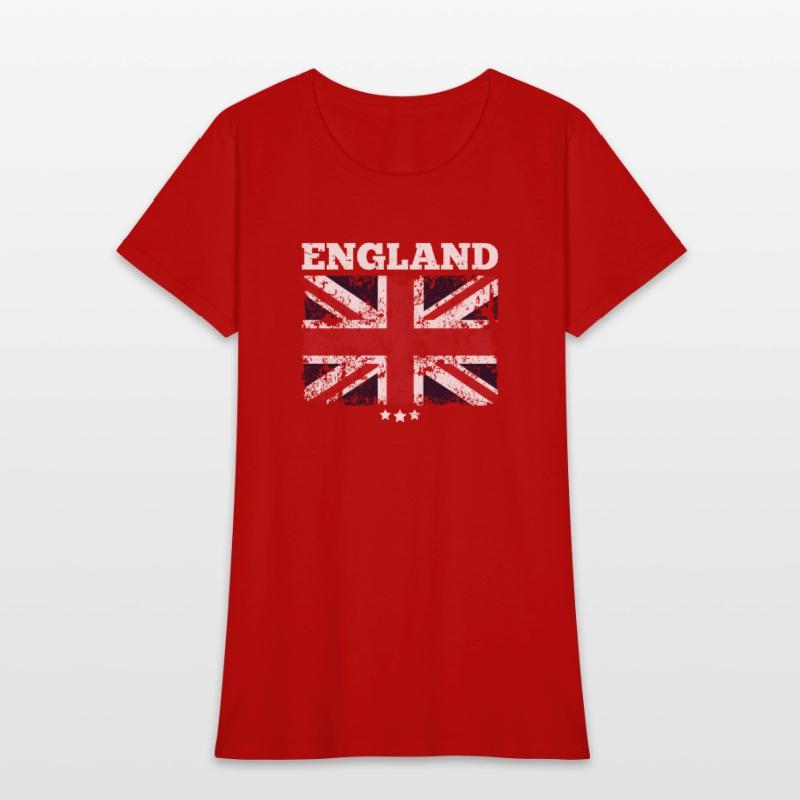 England Flag And Three Stars Union Jack British Fl